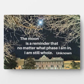 Quote about self esteem.  plaque