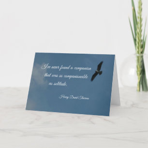 Quote about Solitude Card