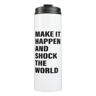 Quote Art Success Life Tips Motivational Art Word  Thermal Tumbler