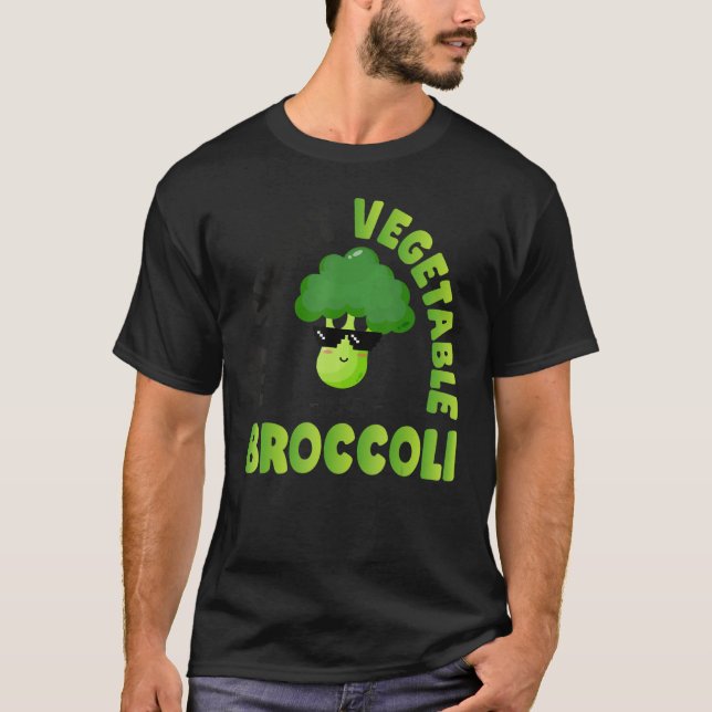 Quote Broccoli Is My Spirit Vegetable World Vegan  T-Shirt (Front)