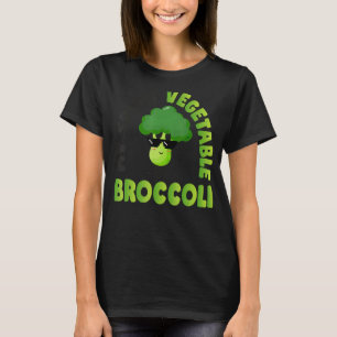 Quote Broccoli Is My Spirit Vegetable World Vegan T-Shirt