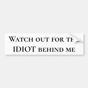 Quote Bumper Sticker