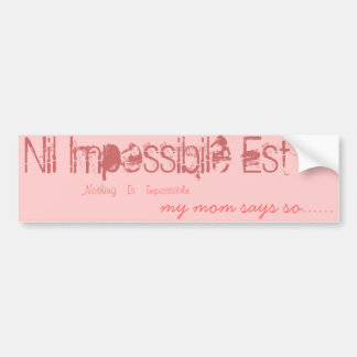 Quote Bumper Sticker