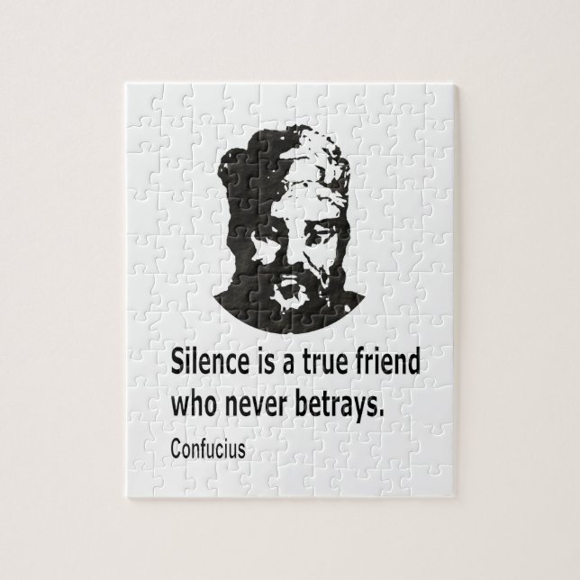 Quote By Confucius Jigsaw Puzzle (Vertical)