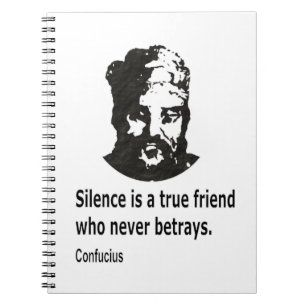 Quote By Confucius Notebook