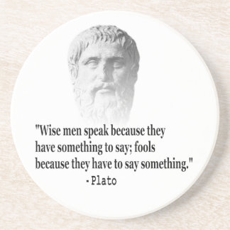 Quote By Plato Coaster