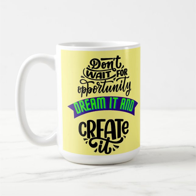 QUOTE COFFEE MUG (Left)