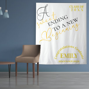 Quote Congratulations Graduate 2024 graduation Tapestry