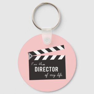 Quote, Director of my life, Action Board Key Ring