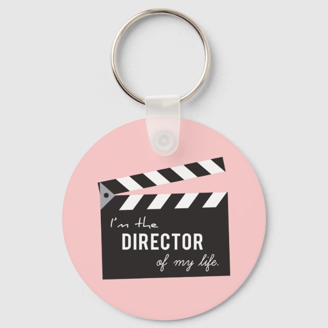 Quote, Director of my life, Action Board Key Ring (Front)
