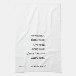 Quote Dish Towel