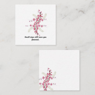 Quote Flower Card