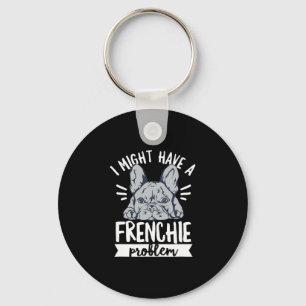 Quote For A French Bulldog Owner  Key Ring