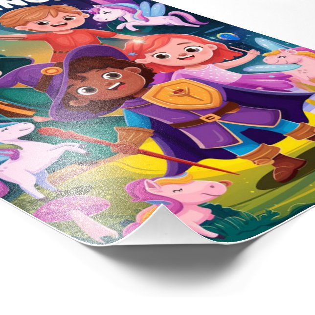 quote for kid  photo print (Corner)