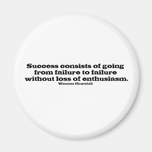 Quote for Success Magnet