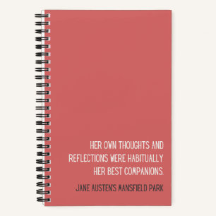 Quote from Mansfield Park by Jane Austen Journal