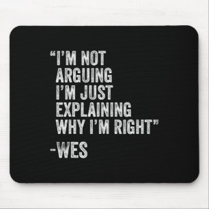 Quote Funny Birthday Custom Name Idea Engineer Mouse Pad