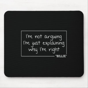 Quote Funny Birthday Personalised Name Gift Idea Mouse Pad