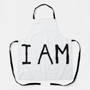 Quote "I Am" Apron