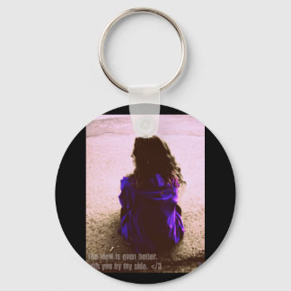 Quote Key Ring