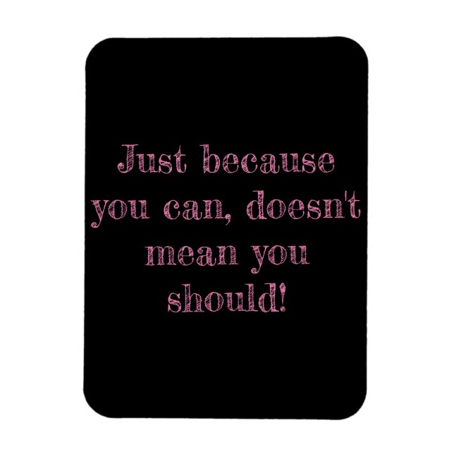 Quote Magnet (Vertical)