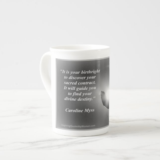 Quote Mug - Caroline Myss (Front Left)