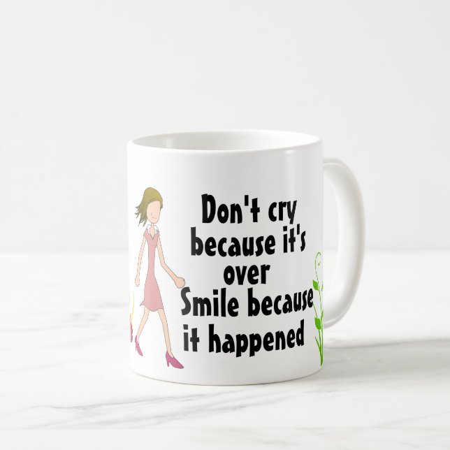  Quote Overcoming Heartbreak & Strength Coffee Mug (Front Right)