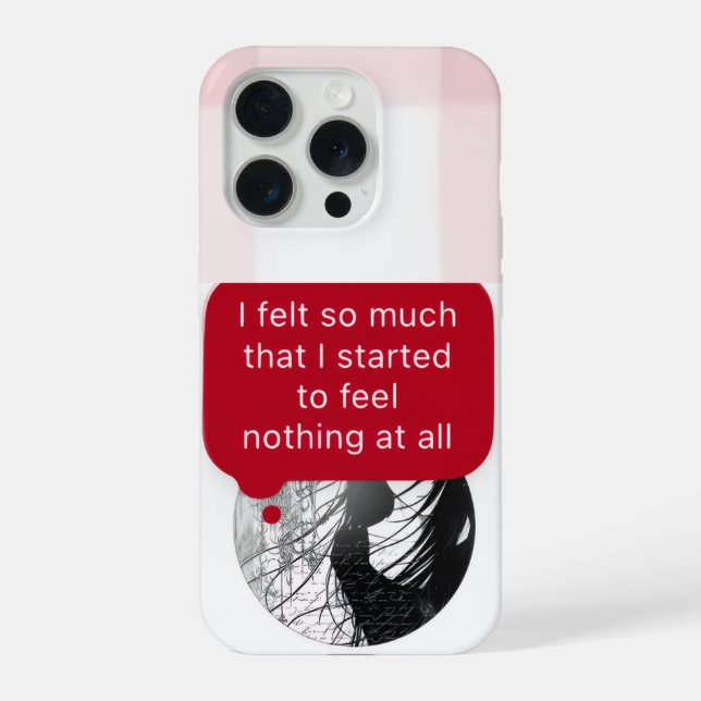 Quote phone case (Back)