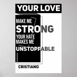 quote player football motivation poster