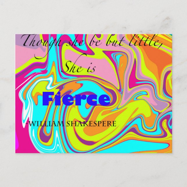 Quote postcard (Front)