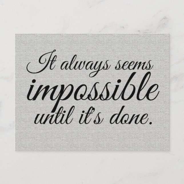 Quote Postcard (Front)