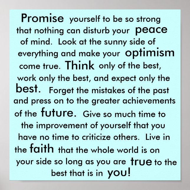 Quote Poster (Front)