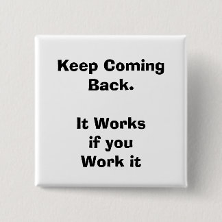 quote, recovery 15 cm square badge