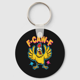 Quote Rooster Meme _1 Key Ring