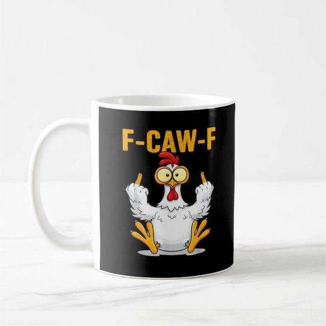 Quote Rooster Meme Classic Coffee Mug (Left)