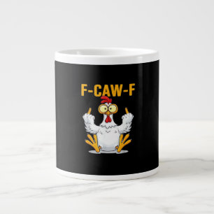 Quote Rooster Meme Classic Large Coffee Mug