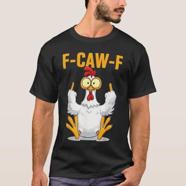 Quote Rooster Meme T-Shirt (Front)