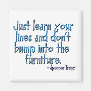 Quote: Spencer Tracy Magnet