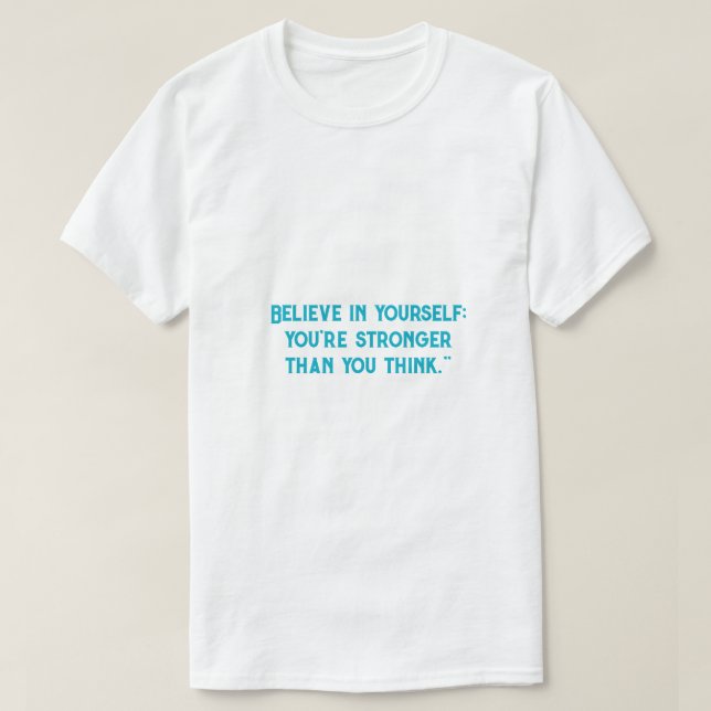 quote Tshirt for men (Design Front)