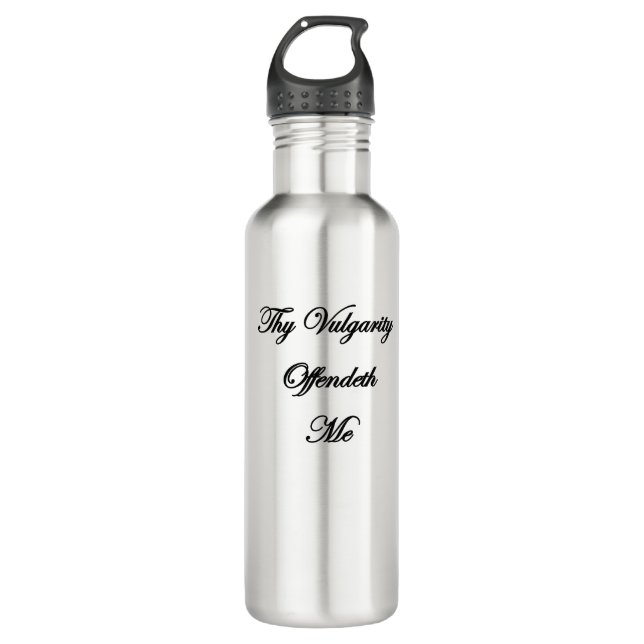 quoteable 710 ml water bottle (Front)
