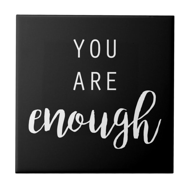 Quoteable III Ceramic Tile (Front)