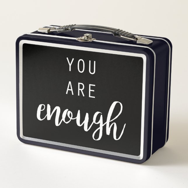 Quoteable III Metal Lunch Box (Front)
