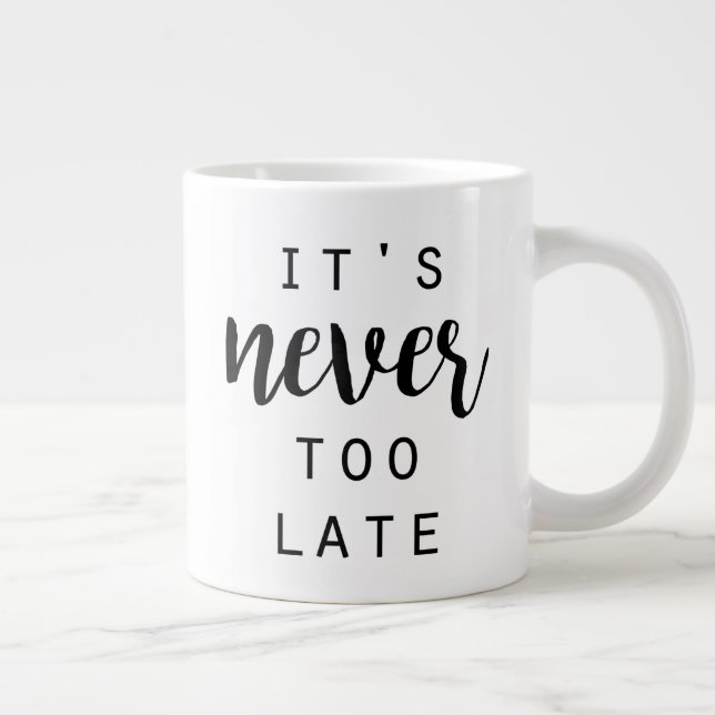 Quoteable IV Large Coffee Mug (Right)