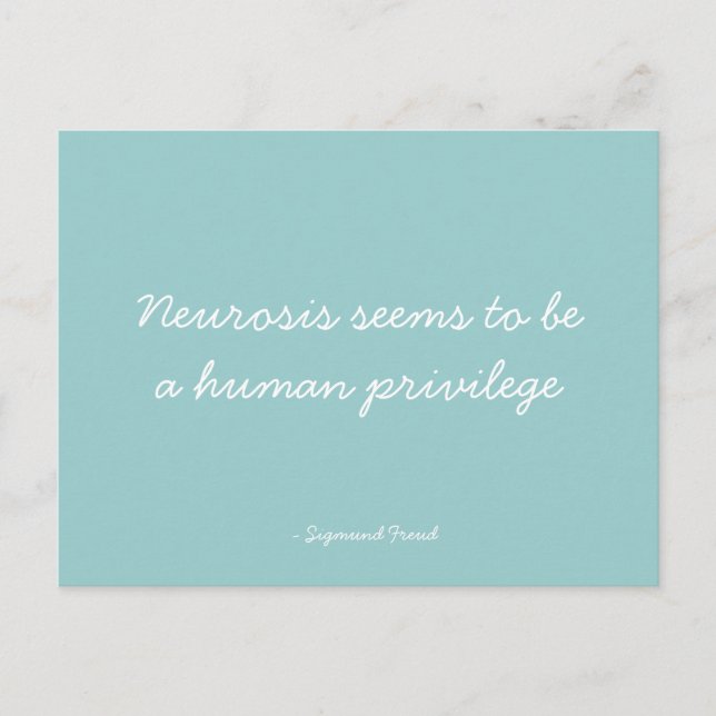 Quoteable Postcard - Neurosis (Front)
