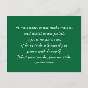 Quoteable Quotes - working and career Postcard