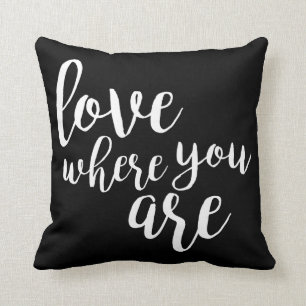 Quoteable V Cushion