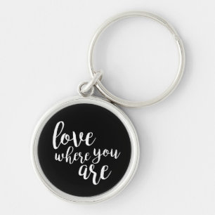 Quoteable V Key Ring