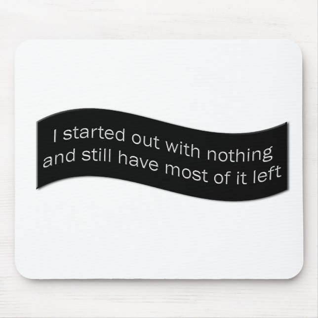 Quoted Quip Mouse Pad (Front)