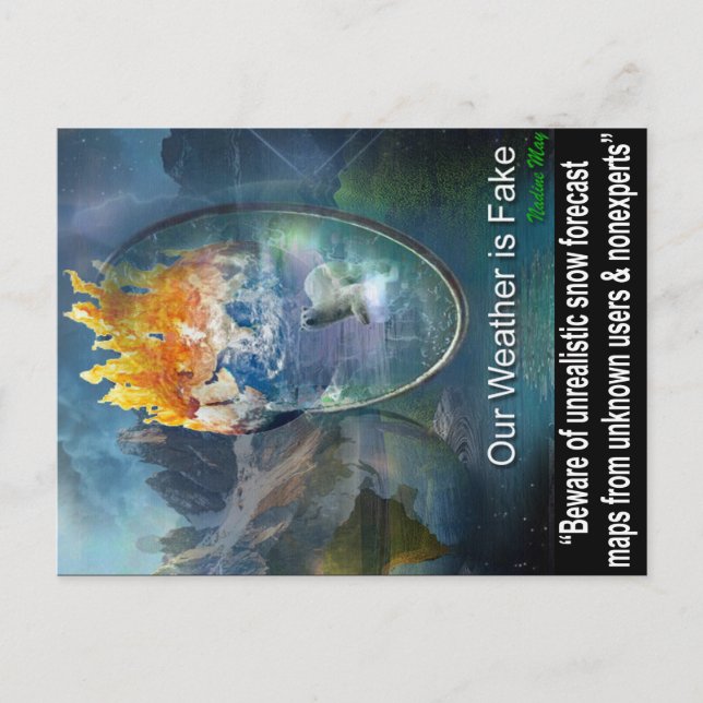 Quotes about our Weather Postcard (Front)