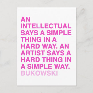 Quotes by Charles Bukowski Postcard